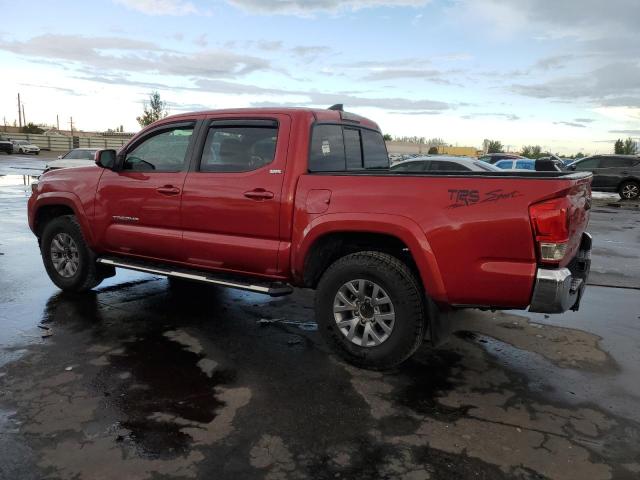 5TFAZ5CN0JX056284 - 2018 TOYOTA TACOMA DOUBLE CAB Червоний фото 2