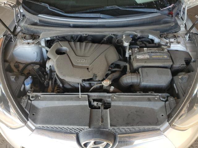 KMHTC6AD7HU324748 - 2017 HYUNDAI VELOSTER ვერცხლისფერი ფოტო 11