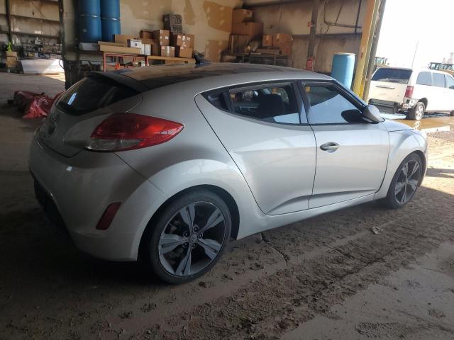 KMHTC6AD7HU324748 - 2017 HYUNDAI VELOSTER ვერცხლისფერი ფოტო 3