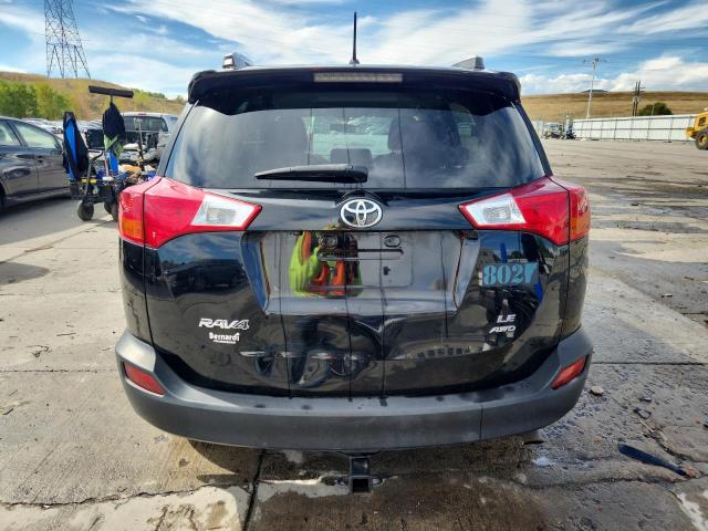 2T3BFREVXEW226498 - 2014 TOYOTA RAV4 LE BLACK photo 6