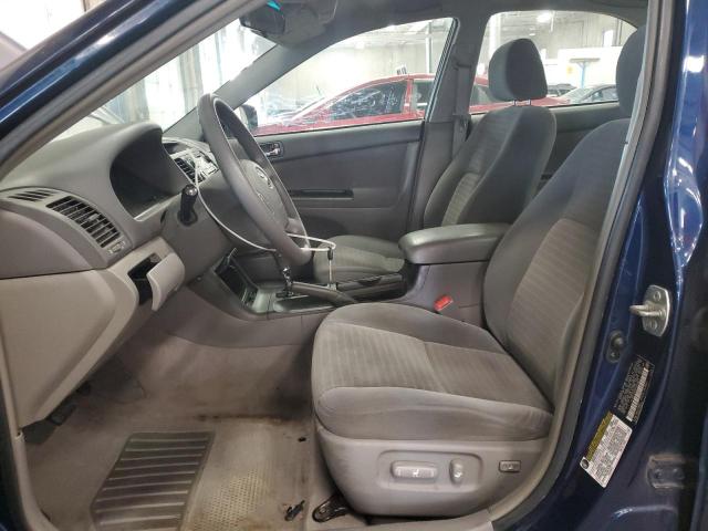4T1BE32K95U029602 - 2005 TOYOTA CAMRY LE BLUE photo 7