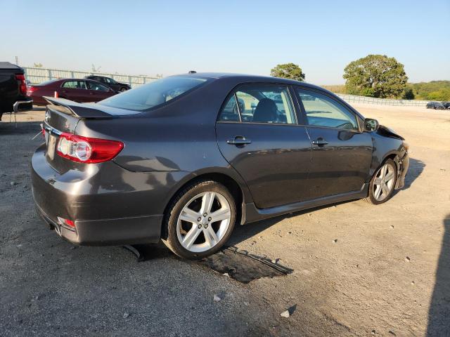 2T1BU4EE2DC037961 - 2013 TOYOTA COROLLA BASE Графитовый фото 3