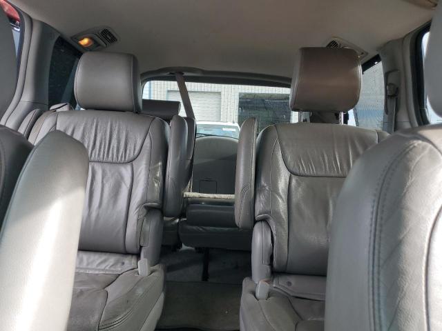 5TDYK4CC1AS342159 - 2010 TOYOTA SIENNA XLE RED photo 10