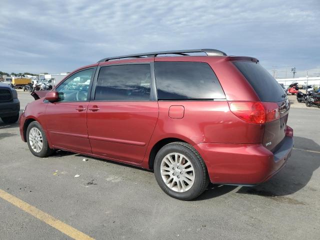 5TDYK4CC1AS342159 - 2010 TOYOTA SIENNA XLE RED photo 2