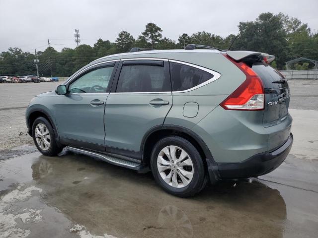 5J6RM3H72CL015790 - 2012 HONDA CR-V EXL 绿色 照片 2