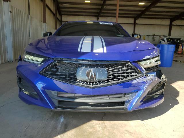 19UUB5F55PA000108 - 2023 ACURA TLX TECH A BLUE photo 5