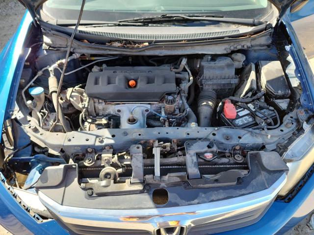 2HGFB2F51CH544723 - 2012 HONDA CIVIC LX BLUE photo 11