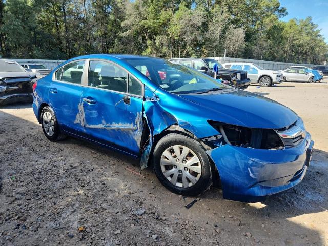 2HGFB2F51CH544723 - 2012 HONDA CIVIC LX BLUE photo 4