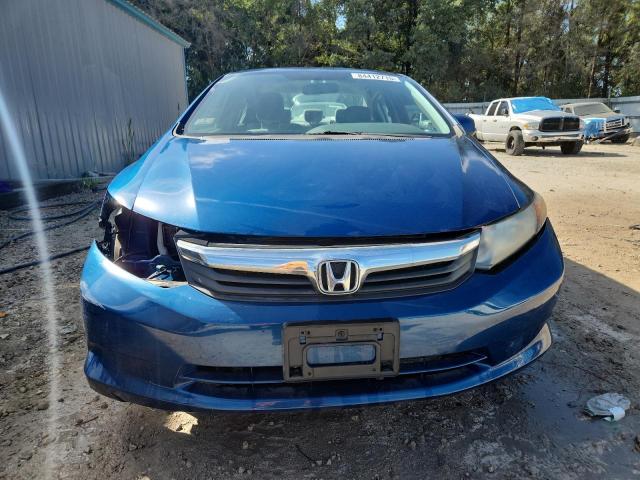 2HGFB2F51CH544723 - 2012 HONDA CIVIC LX BLUE photo 5