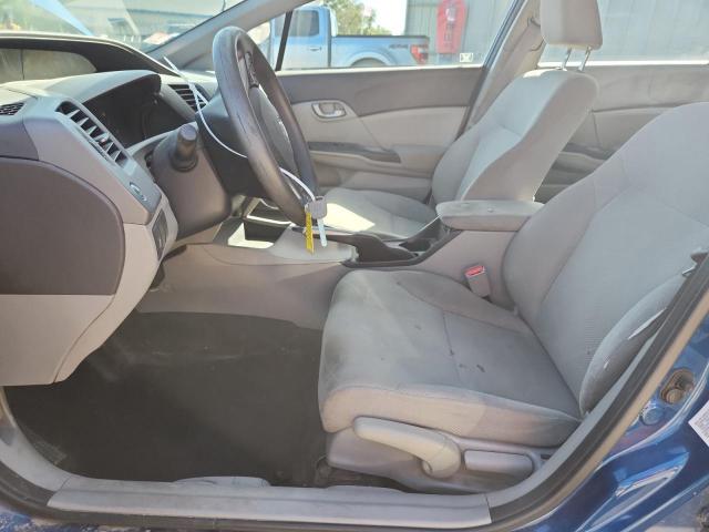 2HGFB2F51CH544723 - 2012 HONDA CIVIC LX BLUE photo 7