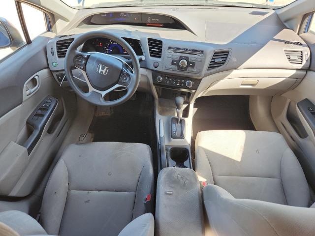 2HGFB2F51CH544723 - 2012 HONDA CIVIC LX BLUE photo 8