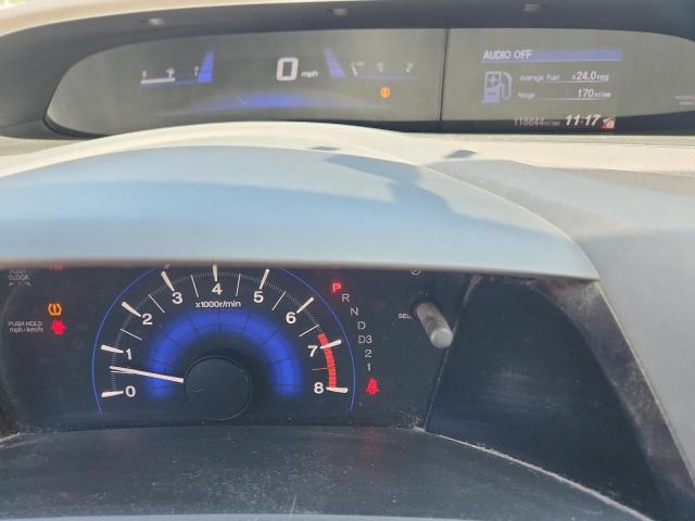 2HGFB2F51CH544723 - 2012 HONDA CIVIC LX BLUE photo 9