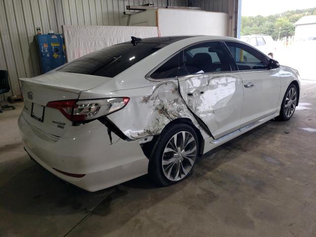 5NPE34AB9FH259960 - 2015 HYUNDAI SONATA SPORT თეთრი ფოტო 3