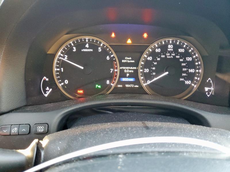 JTHBE1BLXD5006290 - 2013 LEXUS GS 350 ვერცხლისფერი ფოტო 9