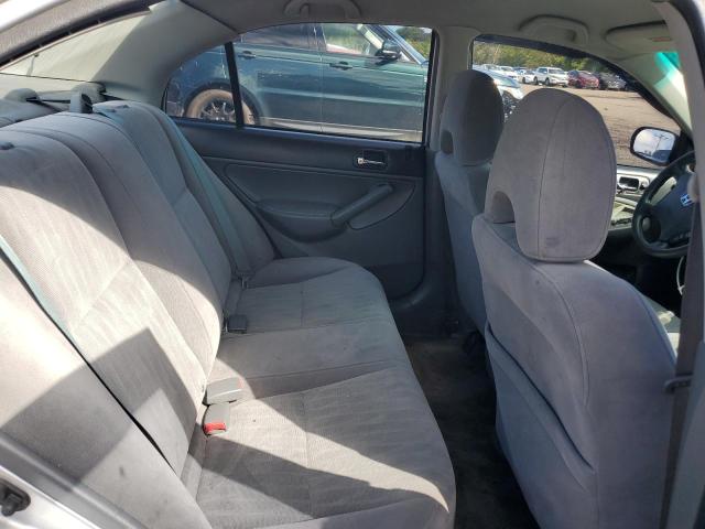 2HGES16593H511622 - 2003 HONDA CIVIC LX SILVER photo 10