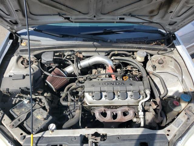 2HGES16593H511622 - 2003 HONDA CIVIC LX SILVER photo 11