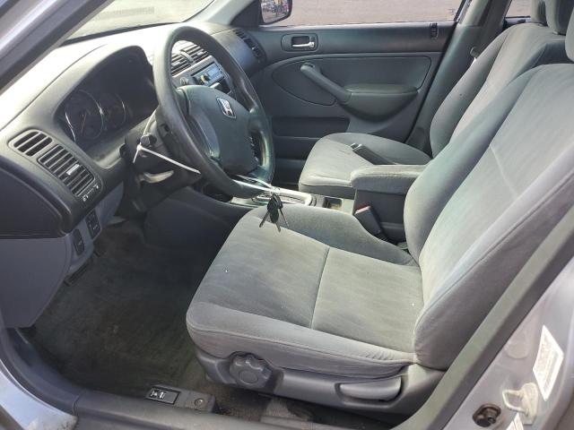 2HGES16593H511622 - 2003 HONDA CIVIC LX SILVER photo 7