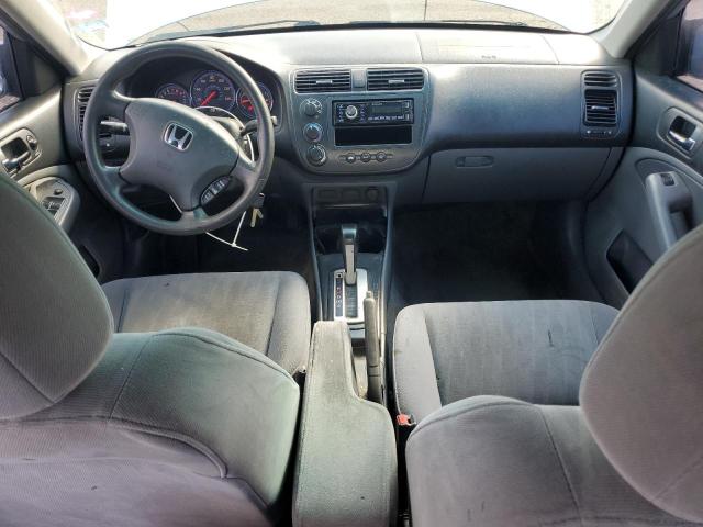 2HGES16593H511622 - 2003 HONDA CIVIC LX SILVER photo 8