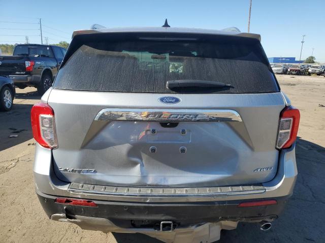1FMSK8FH1PGB96977 - 2023 FORD EXPLORER LIMITED SILVER photo 6