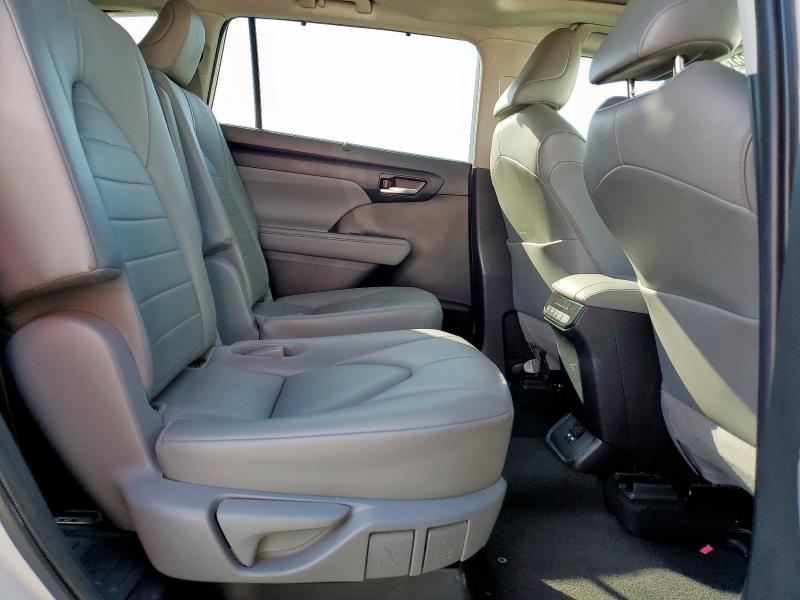 5TDGZRAH8LS513124 - 2020 TOYOTA HIGHLANDER XLE Weiß Foto 11