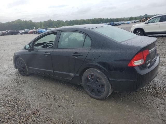 2HGFA1F56BH307270 - 2011 HONDA CIVIC LX BLACK photo 2