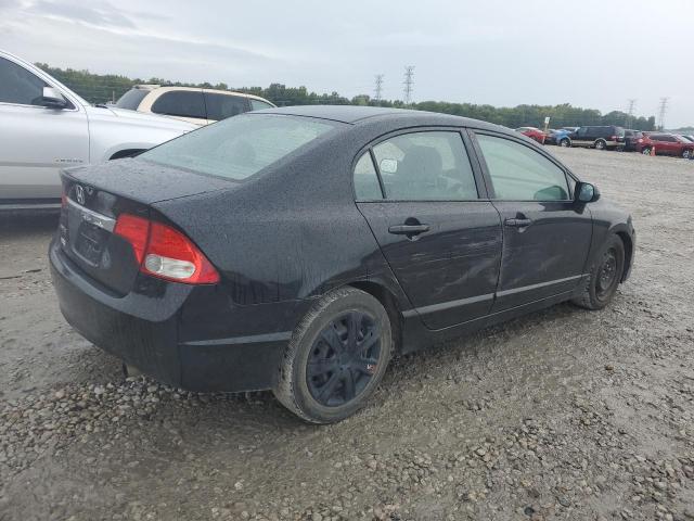 2HGFA1F56BH307270 - 2011 HONDA CIVIC LX BLACK photo 3