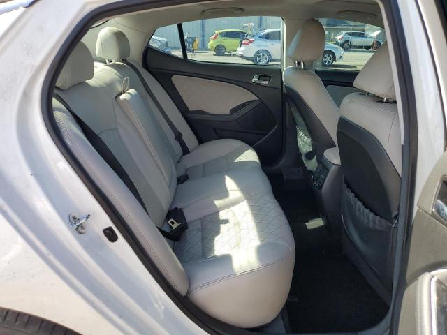 5XXGR4A61FG392475 - 2015 KIA OPTIMA SX WHITE photo 10