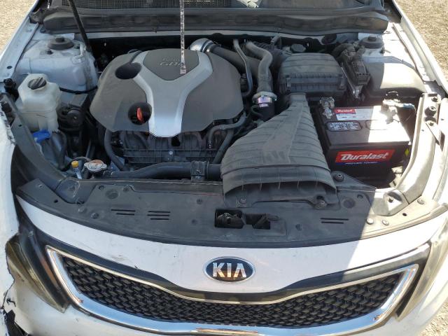 5XXGR4A61FG392475 - 2015 KIA OPTIMA SX WHITE photo 11
