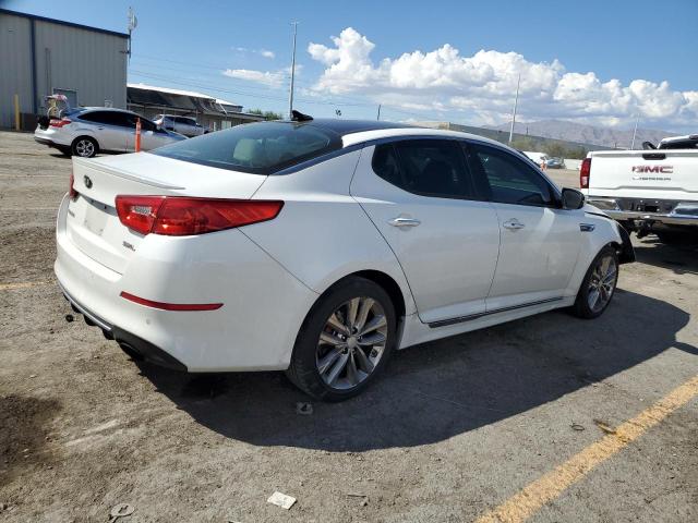 5XXGR4A61FG392475 - 2015 KIA OPTIMA SX WHITE photo 3