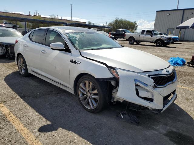 5XXGR4A61FG392475 - 2015 KIA OPTIMA SX WHITE photo 4