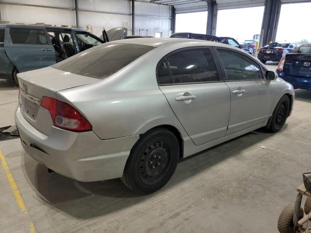 19XFA1F58BE046847 - 2011 HONDA CIVIC LX SILVER photo 3