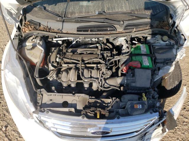 3FADP4BJ5DM184225 - 2013 FORD FIESTA SE WHITE photo 11
