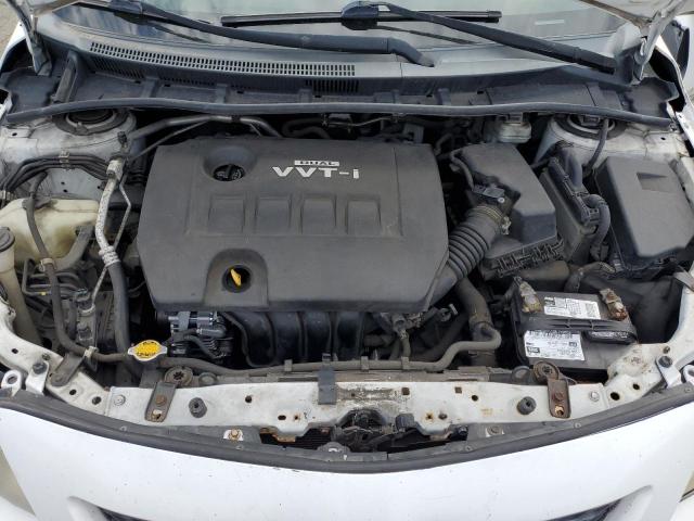 2T1BU4EE3AC505451 - 2010 TOYOTA COROLLA BASE თეთრი ფოტო 11