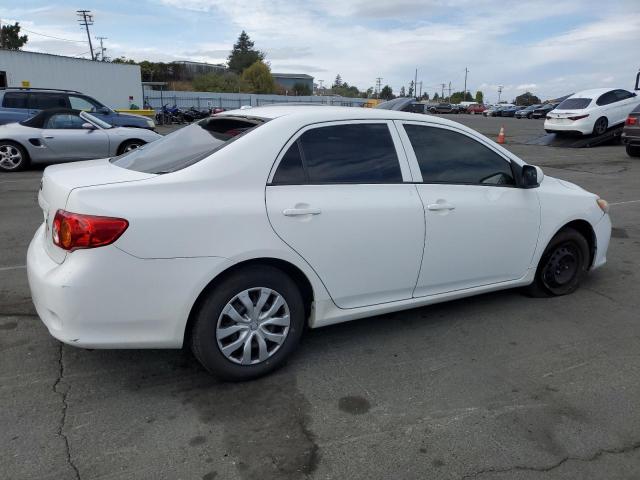 2T1BU4EE3AC505451 - 2010 TOYOTA COROLLA BASE თეთრი ფოტო 3