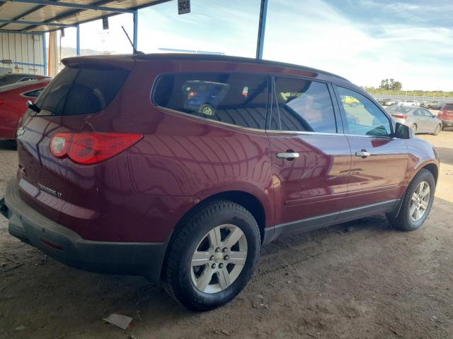 1GNKVJED7BJ322599 - 2011 CHEVROLET TRAVERSE LT 栗色 照片 3