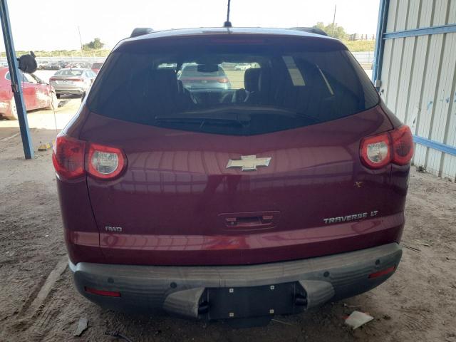 1GNKVJED7BJ322599 - 2011 CHEVROLET TRAVERSE LT 栗色 照片 6