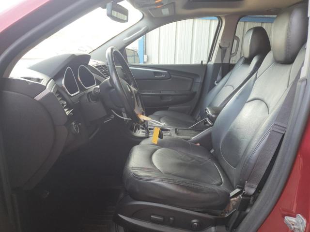 1GNKVJED7BJ322599 - 2011 CHEVROLET TRAVERSE LT 栗色 照片 7