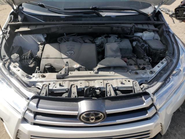 5TDJZRFH7KS733027 - 2019 TOYOTA HIGHLANDER SE أبيض صورة 11