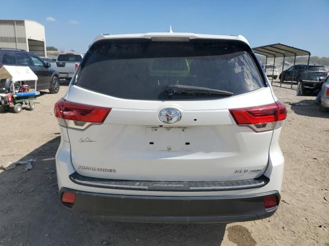 5TDJZRFH7KS733027 - 2019 TOYOTA HIGHLANDER SE أبيض صورة 6