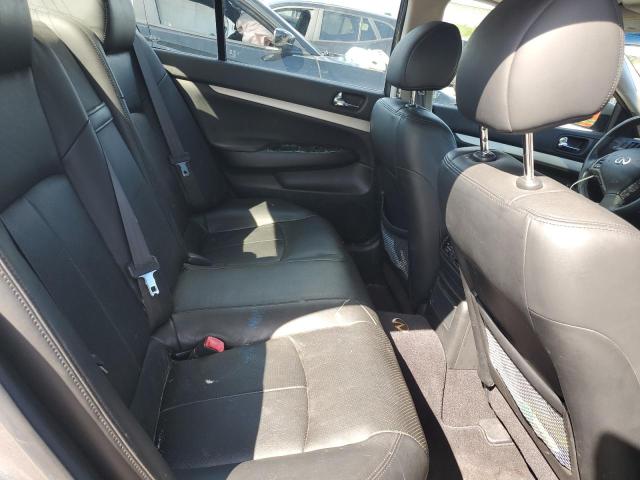 JNKBV61F08M259641 - 2008 INFINITI G35 SILVER photo 10