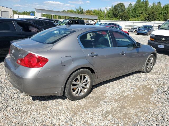 JNKBV61F08M259641 - 2008 INFINITI G35 SILVER photo 3