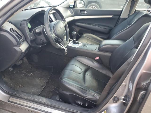 JNKBV61F08M259641 - 2008 INFINITI G35 SILVER photo 7