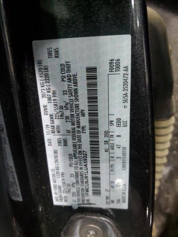 1FMCU9J91LUA59327 - 2020 FORD ESCAPE TITANIUM GRAY photo 13