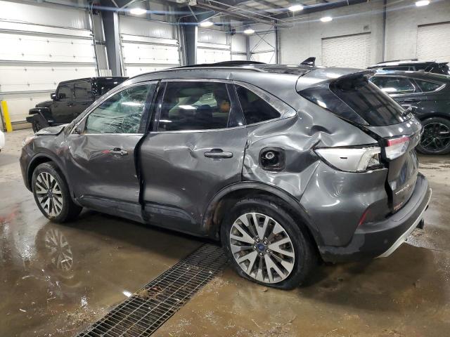 1FMCU9J91LUA59327 - 2020 FORD ESCAPE TITANIUM GRAY photo 2