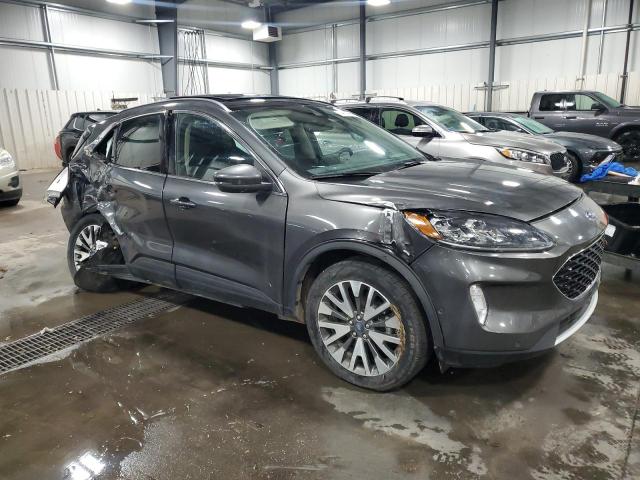 1FMCU9J91LUA59327 - 2020 FORD ESCAPE TITANIUM GRAY photo 4