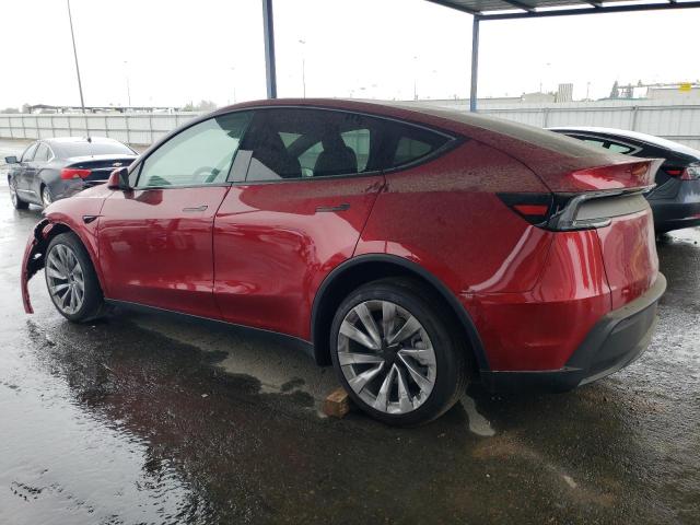 7SAYGDEE4TF339931 - 2026 TESLA MODEL Y Czerwony zdjęcie 2