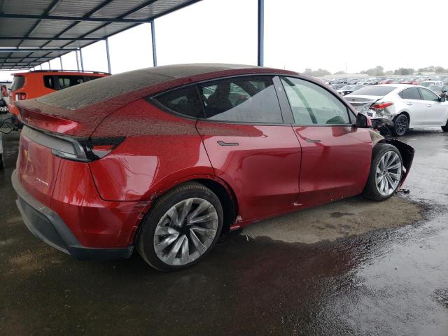 7SAYGDEE4TF339931 - 2026 TESLA MODEL Y Czerwony zdjęcie 3