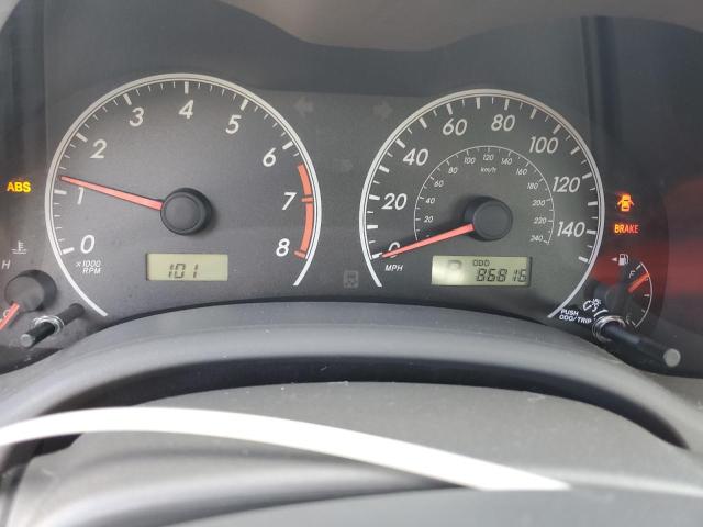 2T1BU40E79C181763 - 2009 TOYOTA COROLLA BASE Сұр фото 9