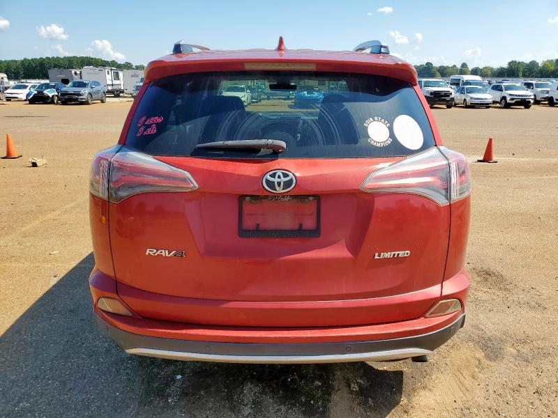 JTMYFREV5GJ088929 - 2016 TOYOTA RAV4 LIMITED 红色 照片 6