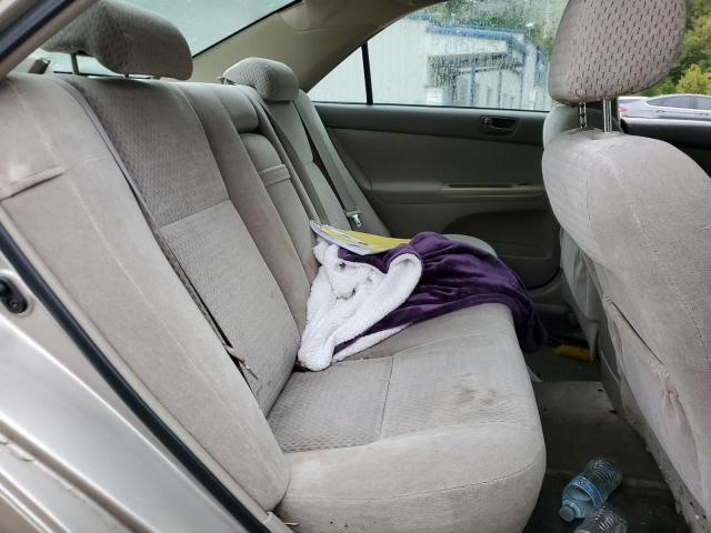 4T1BE32K84U290251 - 2004 TOYOTA CAMRY LE GOLD photo 10